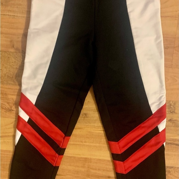 Alexandra Collection Knee Stripe Joggers hip hop pants size YL - Picture 4 of 4